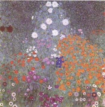 Gustav Klimt Flower Garden (mk09) china oil painting image